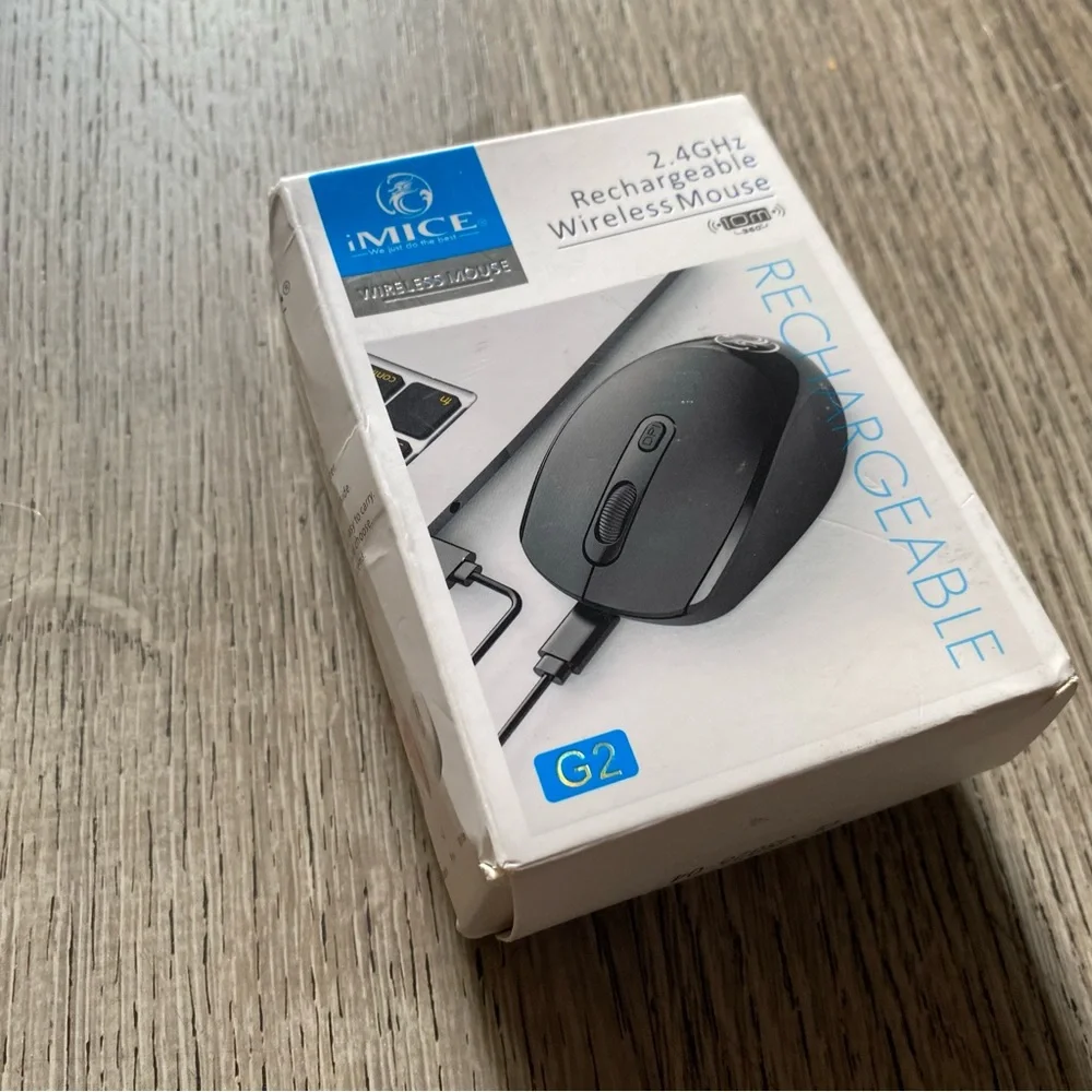 NWT Pink Wireless Mouse Sealed Box